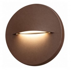 Φωτιστικό Επίτοιχο LED 3W 230V 150lm 4000K Λευκό Φως Αλουμινίου Σκουριά IP65 17-04686-4